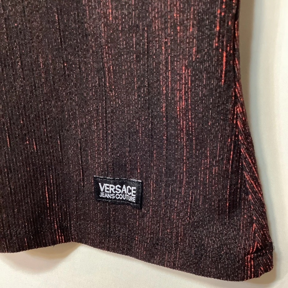 Versace - Versace Jeans Couture Women's Pantsuit Size M Black/Red $1127 - Picture 7 of 16